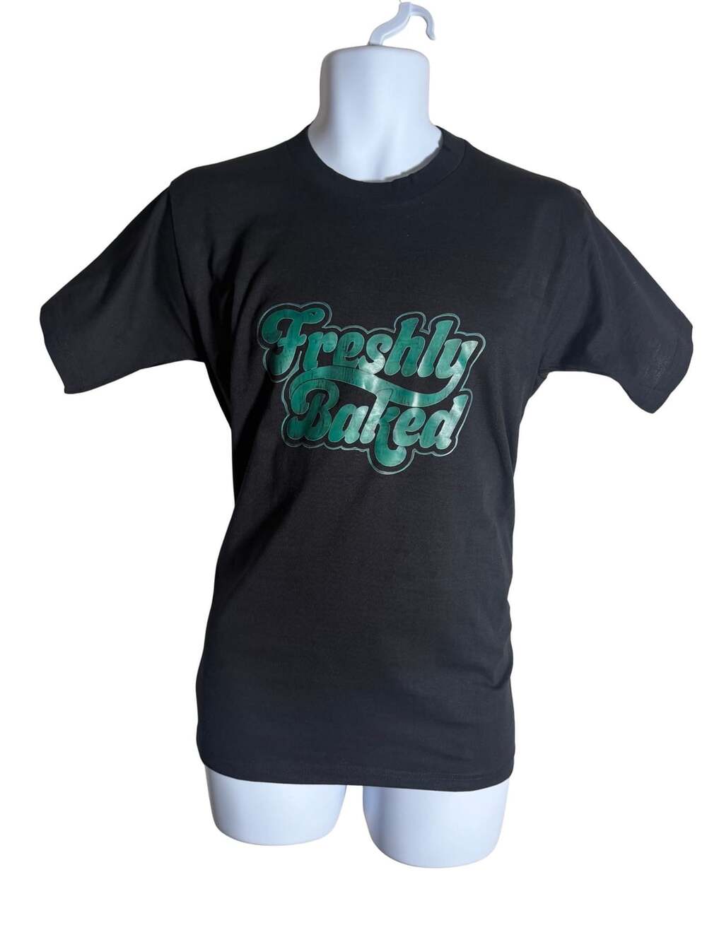 Freshly Baked Black Short Sleeve Tee in Medium
